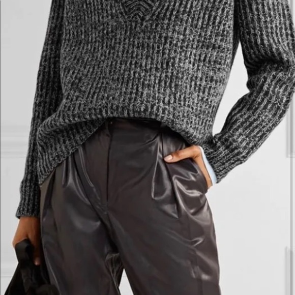 $480 Acne Studios Keborah wool v neck sweater size small - Picture 3 of 9